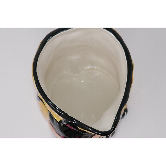 CBK LTD 2002 Ceramic Cat Figural Butterfly Polka Dots Pitcher - Picture 10 of 13